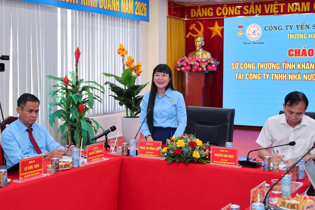 Công ty Yến sào Khánh Hòa và Chi cục Quản lý thị trường ký kết thỏa thuận phối hợp bảo vệ thương hiệu, chống hàng giả