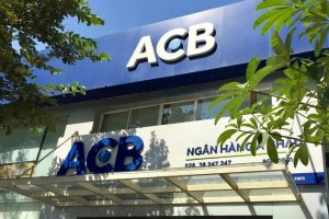 Chi phí dự phòng rủi ro tín dụng của Ngân hàng ACB vượt 1.000 tỷ đồng trong quý II