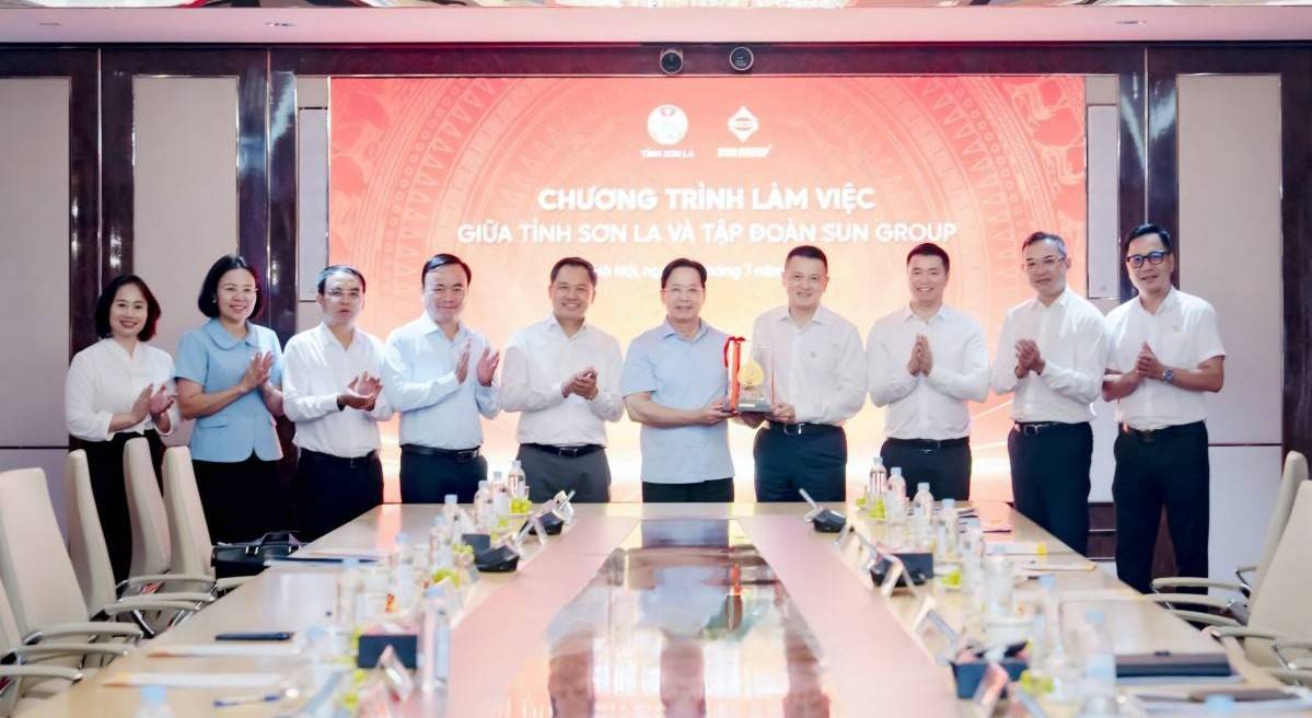 Sơn La và Sun Group thúc đẩy hợp tác phát triển du lịch, hạ tầng