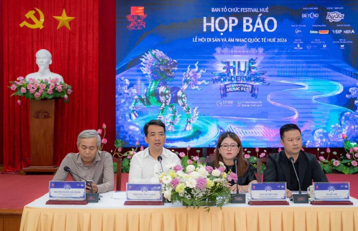 Huế đẩy mạnh chiến lược xây dựng thương hiệu văn hóa quốc tế bằng concert âm nhạc cuối tháng 8