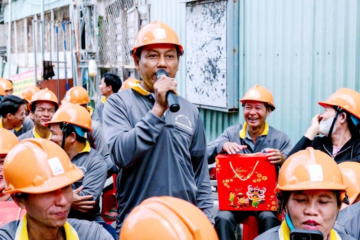 An Giang : Doanh nghiệp Xây dựng Cát Biển lan tỏa trách nhiệm với cộng đồng.