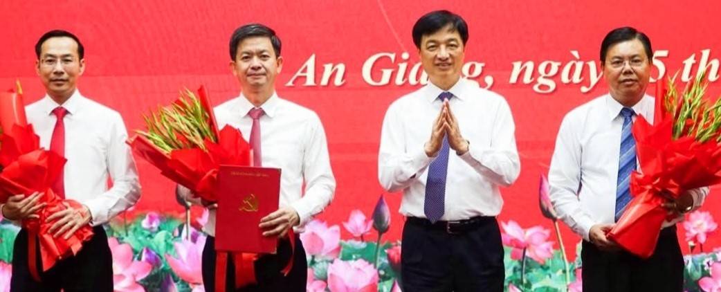 Ông Lê Quang Tùng được Bộ Chính trị điều động giữ chức Bí thư Tỉnh ủy An Giang