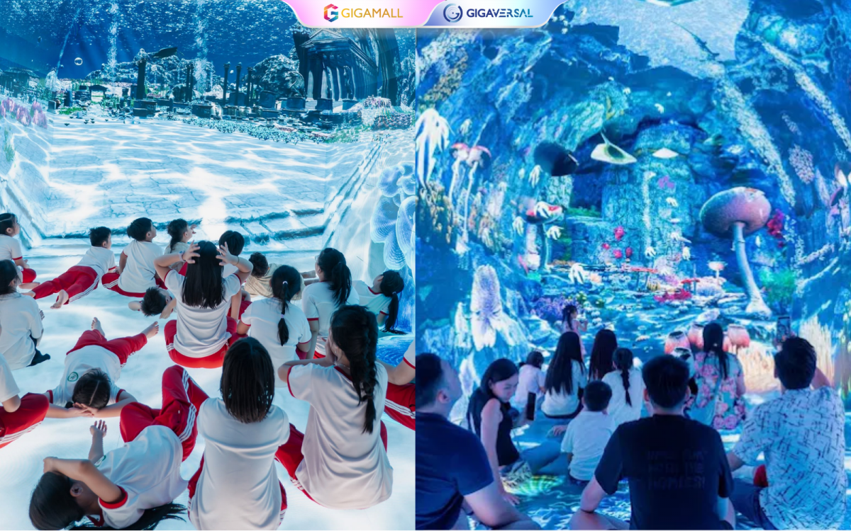 Công viên giải trí đa tầng chính thức có mặt tại Gigamall