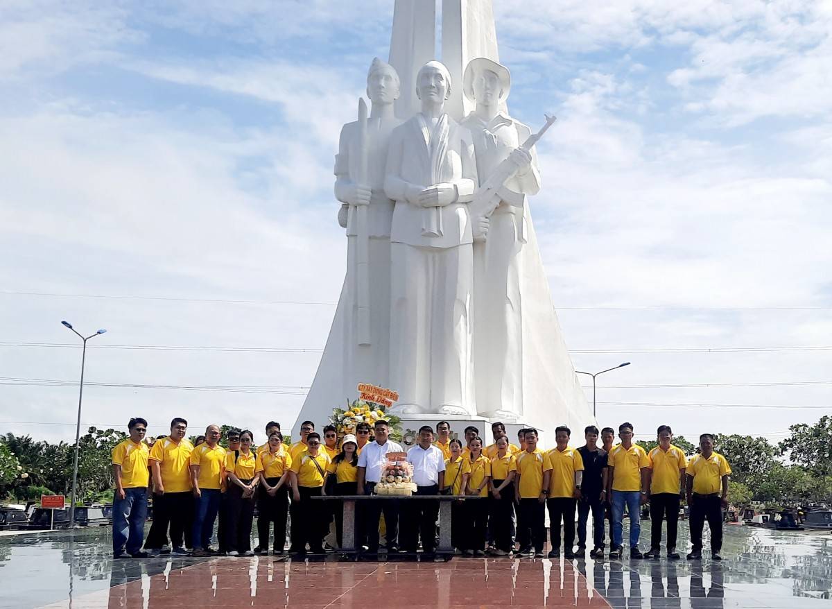 An Giang :Doanh nghiệp xây dựng Cát Biển  uống nước nhớ nguồn  lan tỏa trách nhiệm với cộng đồng và xã hội.