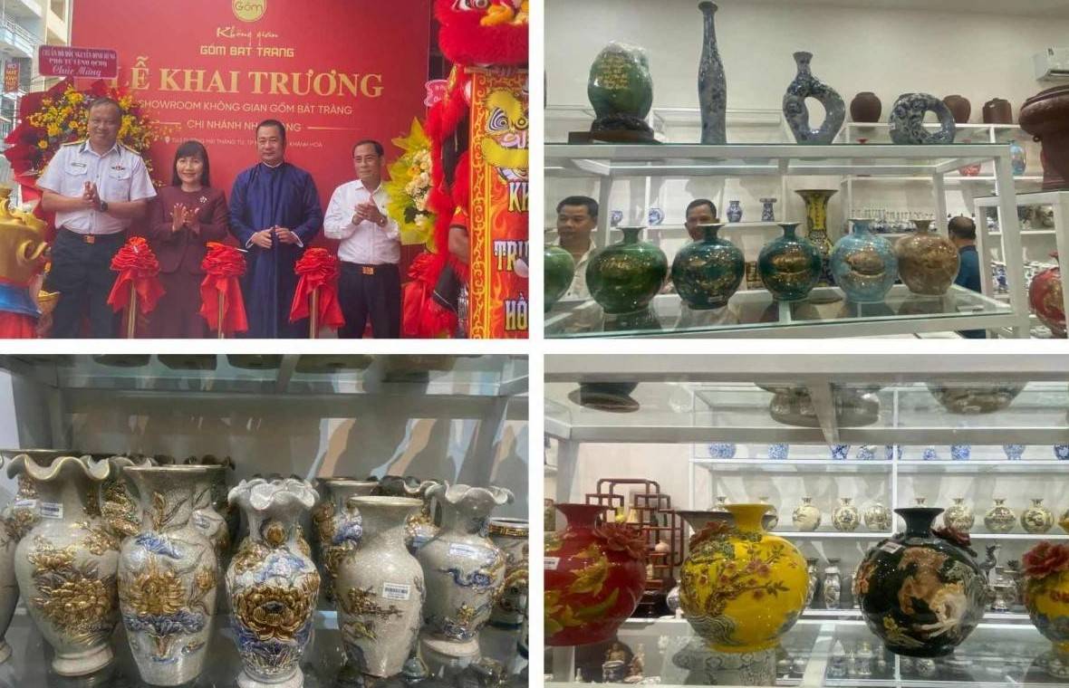 Người tiêu dùng Nha Trang có cơ hội mua sản phẩm Gốm Bát Tràng chính hãng