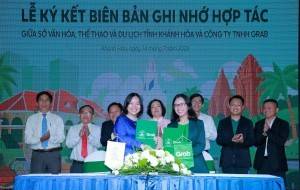 Khánh Hòa: Sở Văn Hóa, Thể Thao và Du Lịch hợp tác cùng Grab Việt Nam đột phá số hóa du lịch và ẩm thực