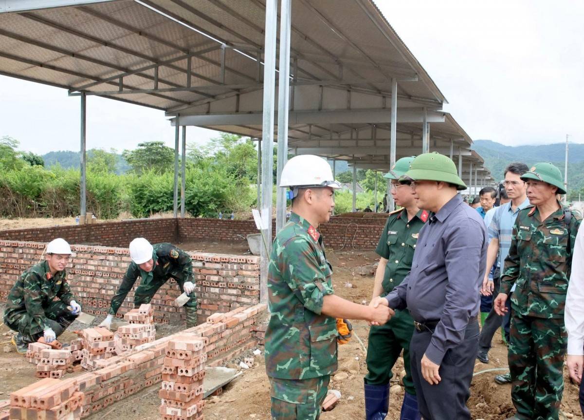 Lai Châu nhanh chóng ổn định đời sống người dân sau thiên tai ở Mường Than