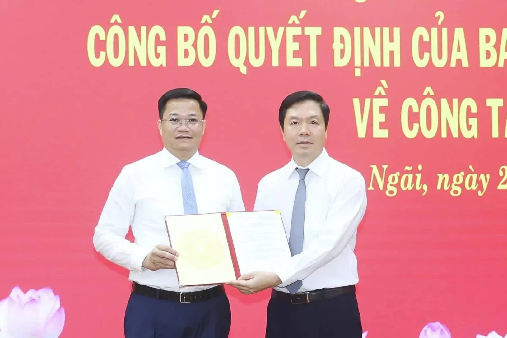 Điều động Thứ trưởng Bộ Tài chính Nguyễn Đức Tâm làm Phó Bí thư Tỉnh ủy Quảng Ngãi