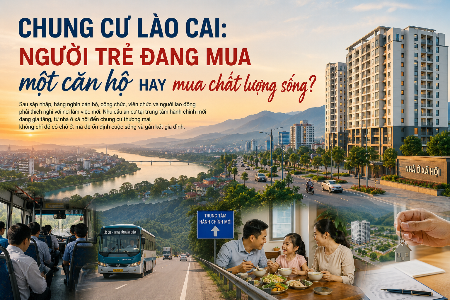 Chung cư Lào Cai: Người trẻ đang mua một căn hộ hay mua chất lượng sống?