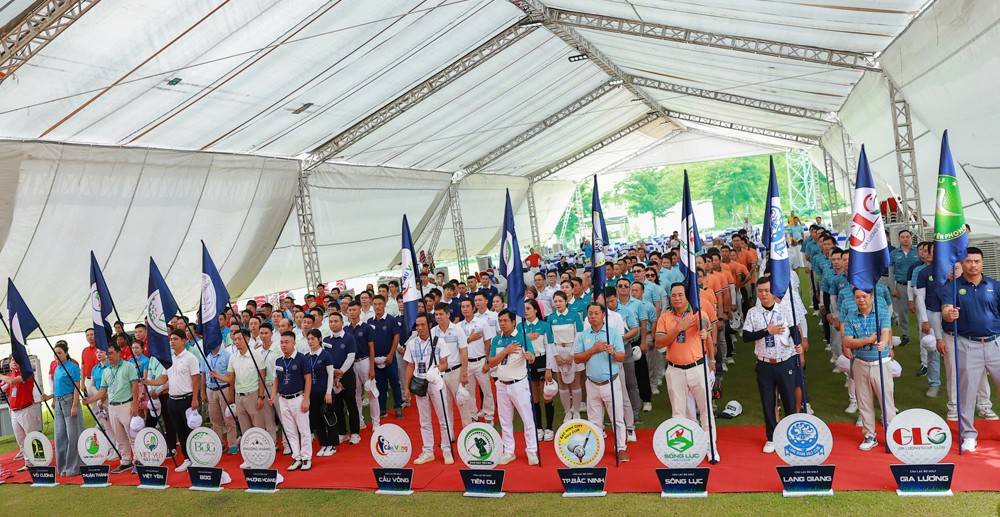 CLB Golf Tiên Du vô địch Giải các Câu lạc bộ Golf tỉnh Bắc Ninh lần thứ I