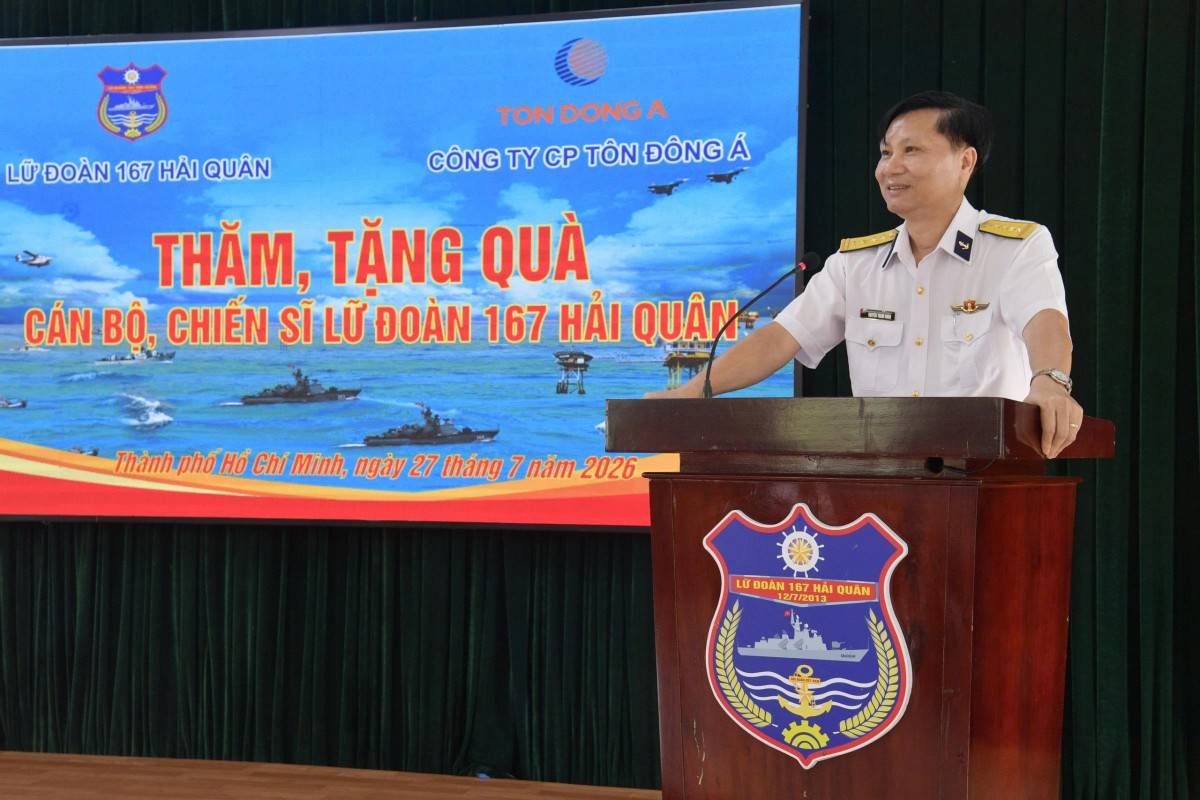 TP. Hồ Chí Minh: Công ty Cổ phần Tôn Đông Á  lan tỏa nghĩa tình “Đền ơn đáp nghĩa”