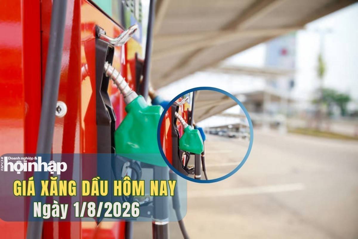 Giá xăng dầu hôm nay 1/8/2026: Giá dầu thế giới lập đỉnh 5 tháng do căng thẳng tại eo biển Hormuz
