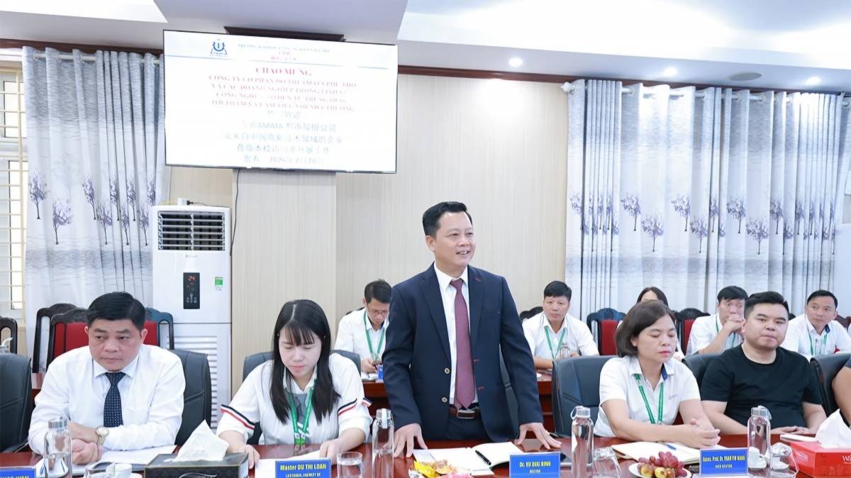 Amata Phú Thọ chuẩn bị nguồn nhân lực cho Khu công nghiệp Đoan Hùng