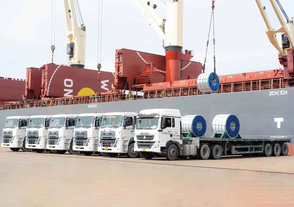 Xuất khẩu Hà Tĩnh đạt 940 triệu USD sau 7 tháng, thép tiếp tục dẫn dắt tăng trưởng