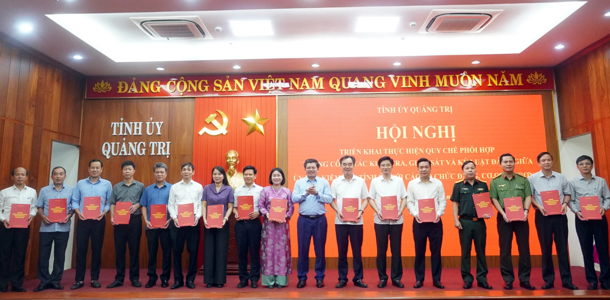 Quảng Trị nâng cao hiệu quả kiểm tra, giám sát thông qua Quy chế phối hợp liên ngành
