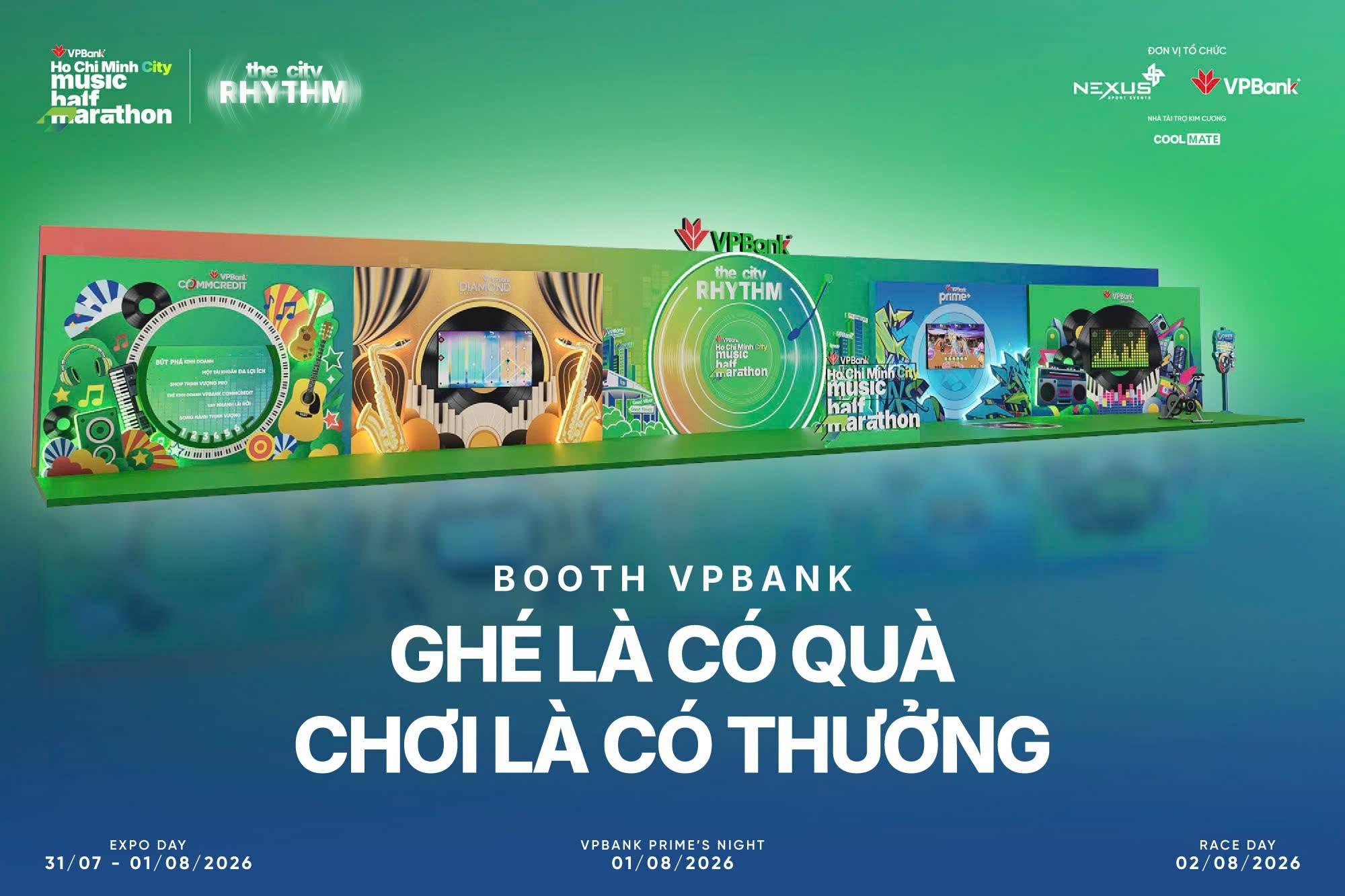 Có gì “hot” tại VPBank Ho Chi Minh City Music Half Marathon 2026?