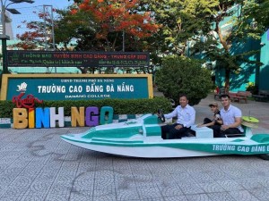 Đà Nẵng: Ra mắt mẫu phương tiện cứu hộ “lưỡng cư”
