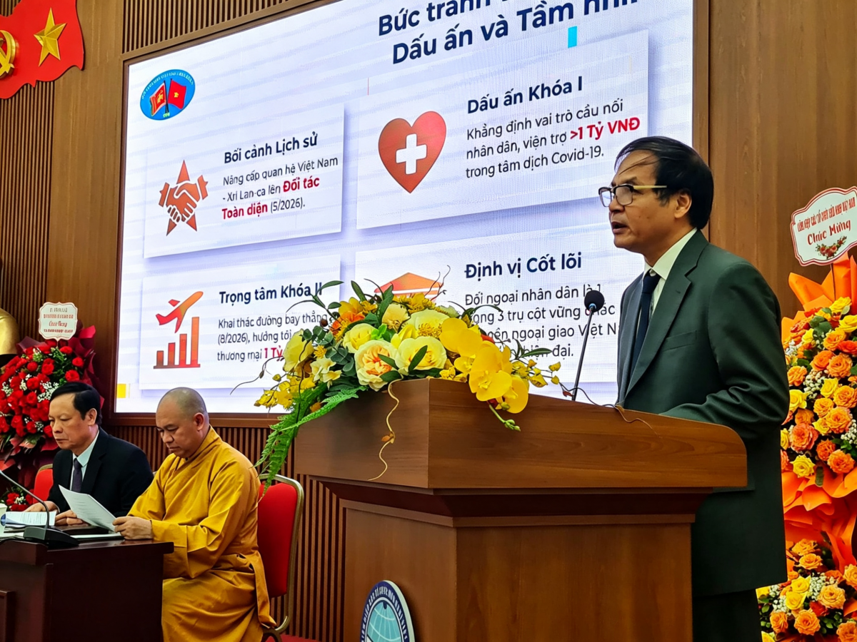 Củng cố nền tảng hữu nghị, mở rộng hợp tác Việt Nam–Sri Lanka trong giai đoạn mới