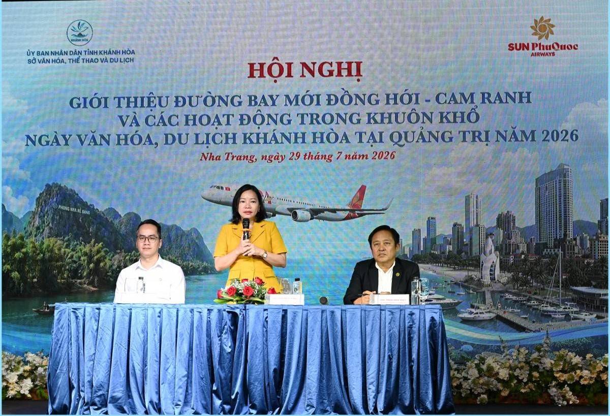 1.000 vé bay Sun PhuQuoc Airways từ Đồng Hới đến Khánh Hòa đã mở bán trong đợt khai trương
