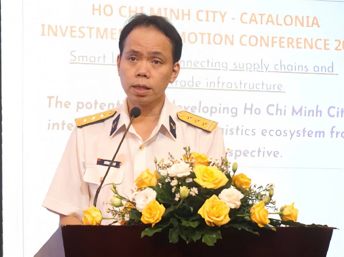 ông Trương Tấn Lộc - Giám đốc Marketing, Tổng công ty Tân Cảng Sài Gòn