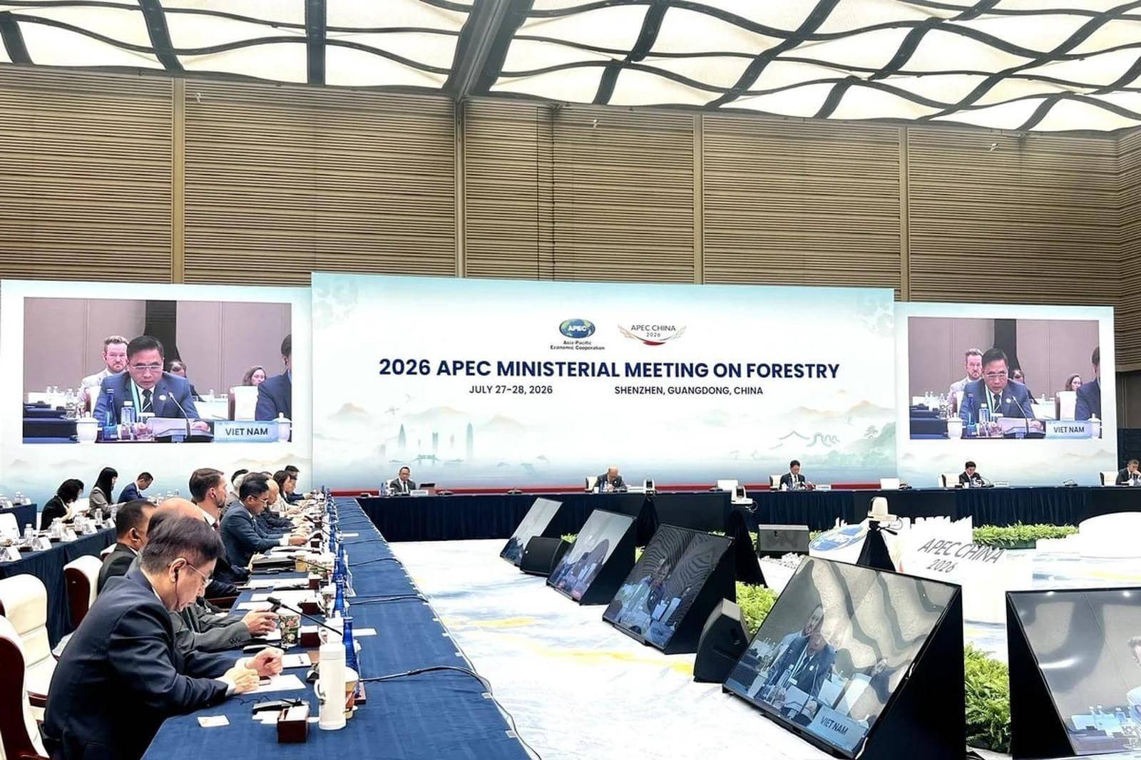 Việt Nam đề xuất 4 trọng tâm hợp tác lâm nghiệp tại APEC 2026