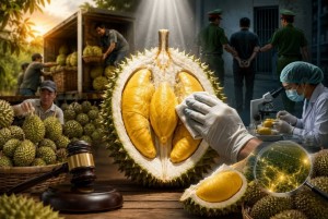Đừng để trái sầu riêng bị “lủng” từ bên trong
