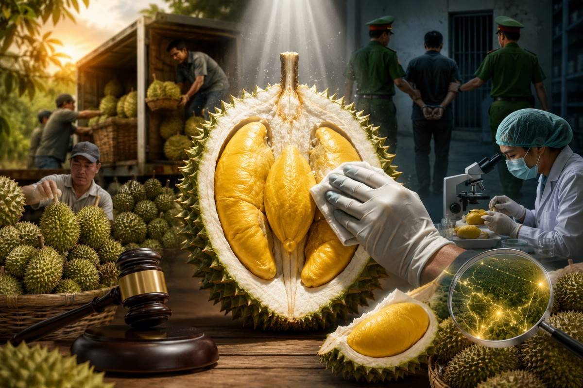 Đừng để trái sầu riêng bị “lủng” từ bên trong