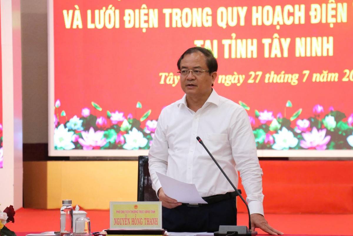 Tây Ninh tháo gỡ nút thắt để tăng tốc Quy hoạch điện VIII