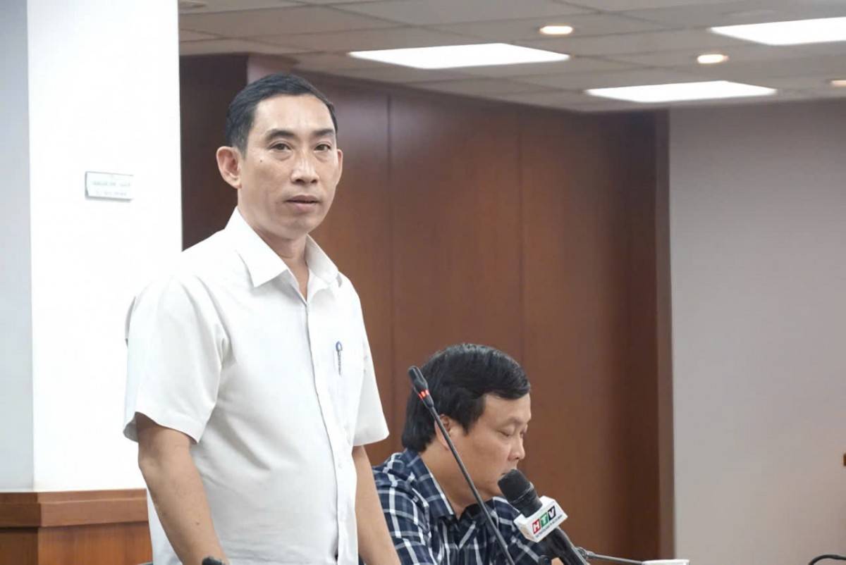 ông Nguyễn Thế Khang - UVBTV Đảng ủy, Phó Chủ tịch UBND phường Vườn Lài