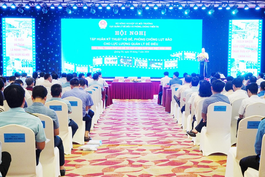 Quảng Trị: Nâng cao năng lực hộ đê, ứng dụng công nghệ trong quản lý đê điều