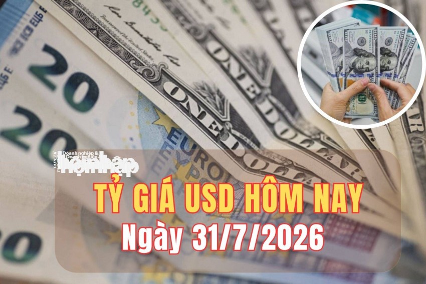 Tỷ giá USD hôm nay 31/7: Đồng USD giảm mạnh 