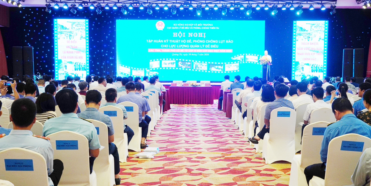 Quảng Trị: Nâng cao năng lực hộ đê, ứng dụng công nghệ trong quản lý đê điều