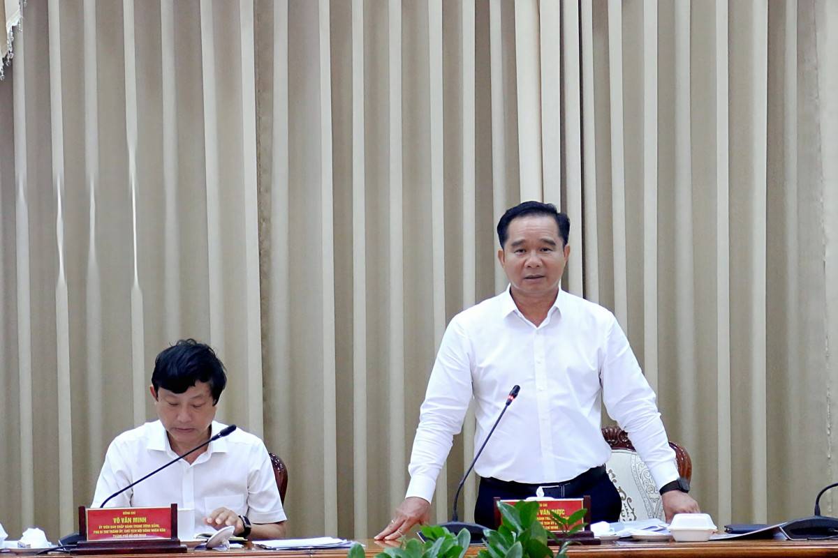 Chủ tịch UBND TP Hồ Chí Minh chỉ đạo thực hiện Đề án chỉnh trang đô thị