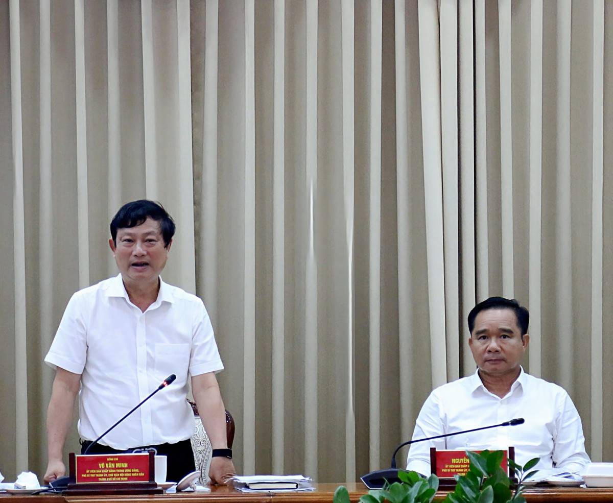 Thường trực HĐND TP Hồ Chí Minh họp về Đề án chỉnh trang đô thị giai đoạn 2025–2030