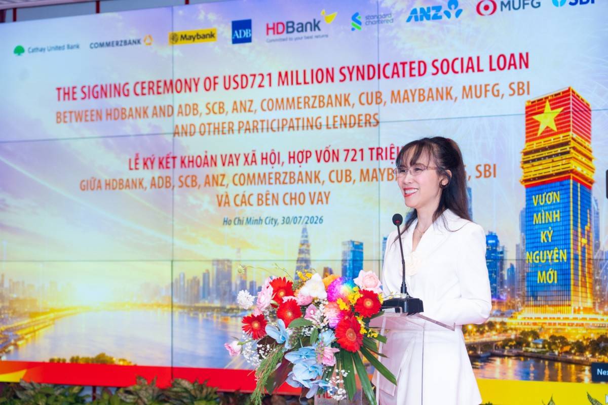 Anh hùng Lao động, Tiến sĩ Nguyễn Thị Phương Thảo nhấn mạnh, khoản vay xã hội hợp vốn 721 triệu USD không chỉ là một giao dịch tài chính, mà còn mở ra nguồn lực mới cho các mục tiêu phát triển bền vững và tài chính toàn diện tại Việt Nam