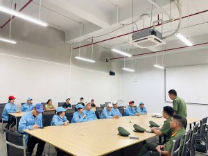 Phú Thọ tăng cường bảo đảm an ninh tại doanh nghiệp FDI hơn 17.500 lao động