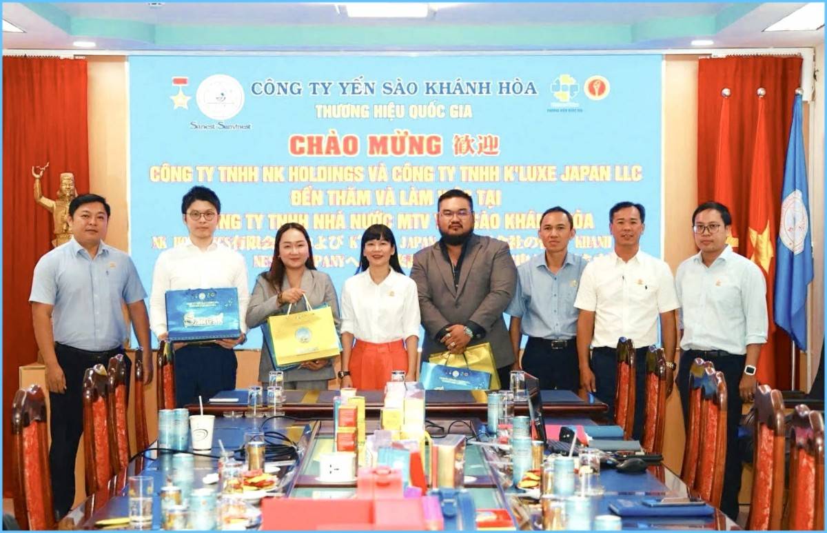 Yến sào Khánh Hòa thúc đẩy hợp tác với doanh nghiệp Nhật Bản, mở rộng cơ hội xuất khẩu