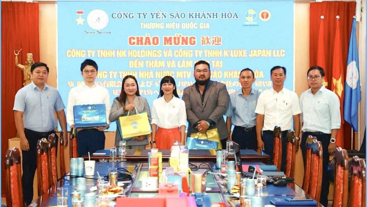 Yến sào Khánh Hòa thúc đẩy hợp tác với doanh nghiệp Nhật Bản, mở rộng cơ hội xuất khẩu