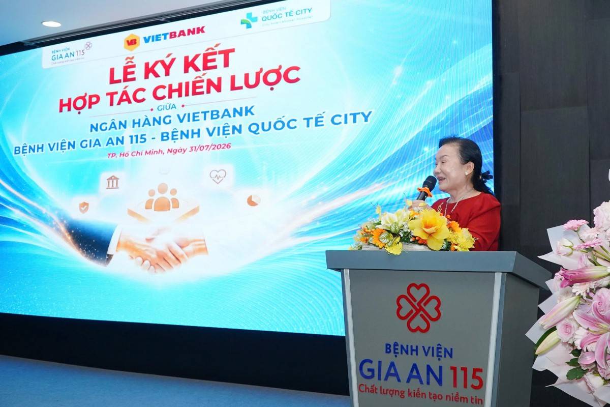 Vietbank ký kết hợp tác chiến lược cùng bệnh viện Gia An 115 và Bệnh viện Quốc tế City