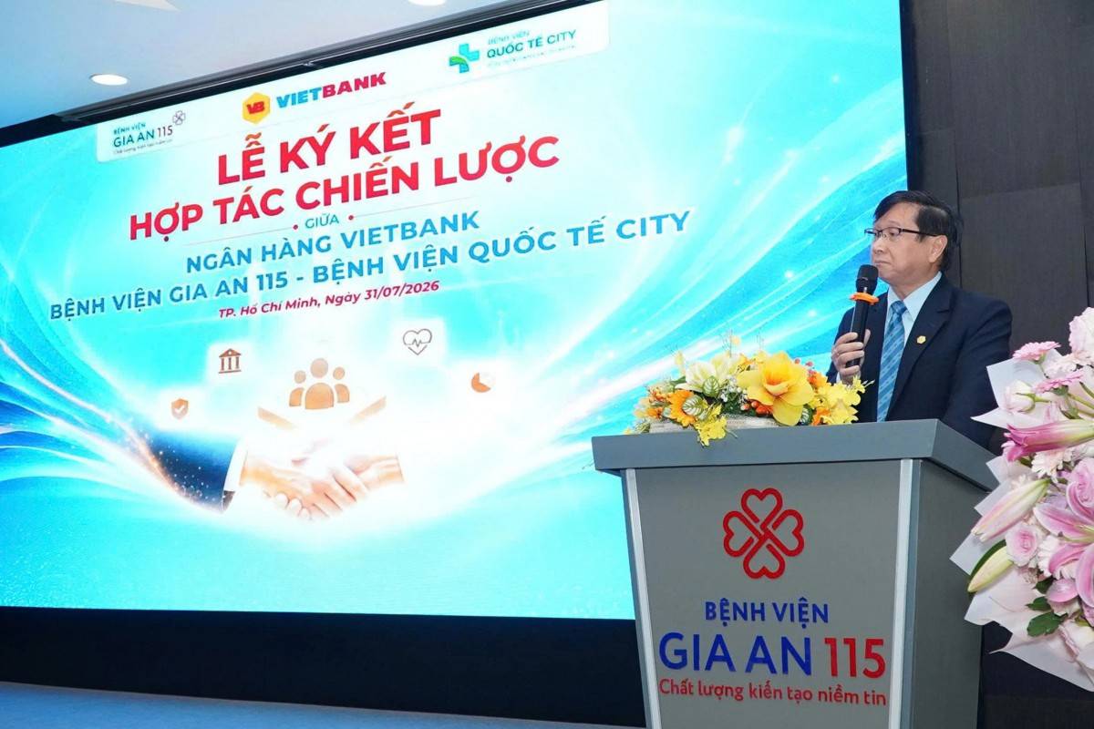 Vietbank ký kết hợp tác chiến lược cùng bệnh viện Gia An 115 và Bệnh viện Quốc tế City