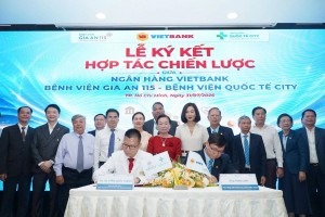 Vietbank ký kết hợp tác chiến lược cùng bệnh viện Gia An 115 và Bệnh viện Quốc tế City