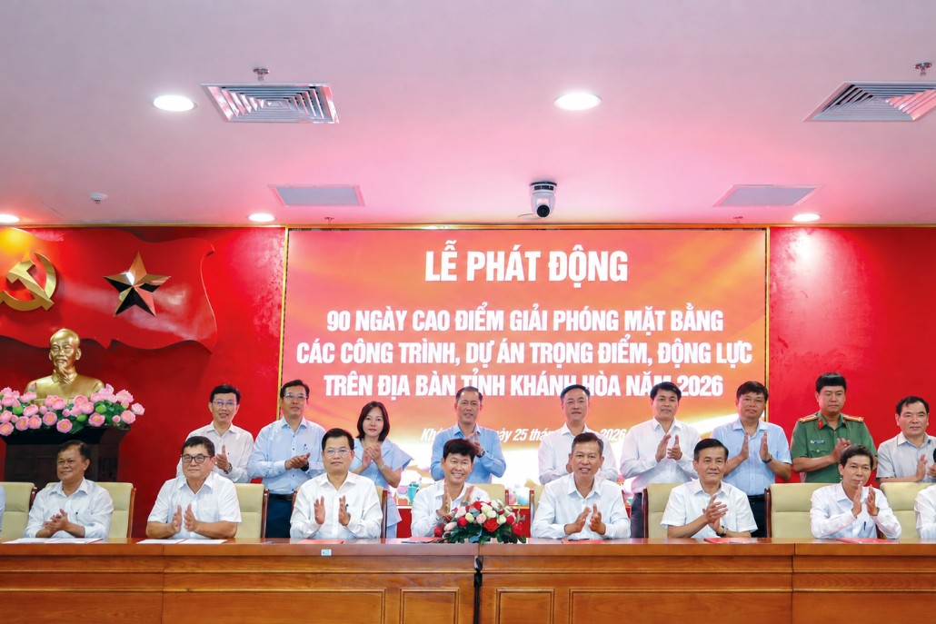 Khánh Hòa: 5 dự án trọng điểm cán đích giải phóng mặt bằng trước thời hạn trong chiến dịch 90 ngày cao điểm