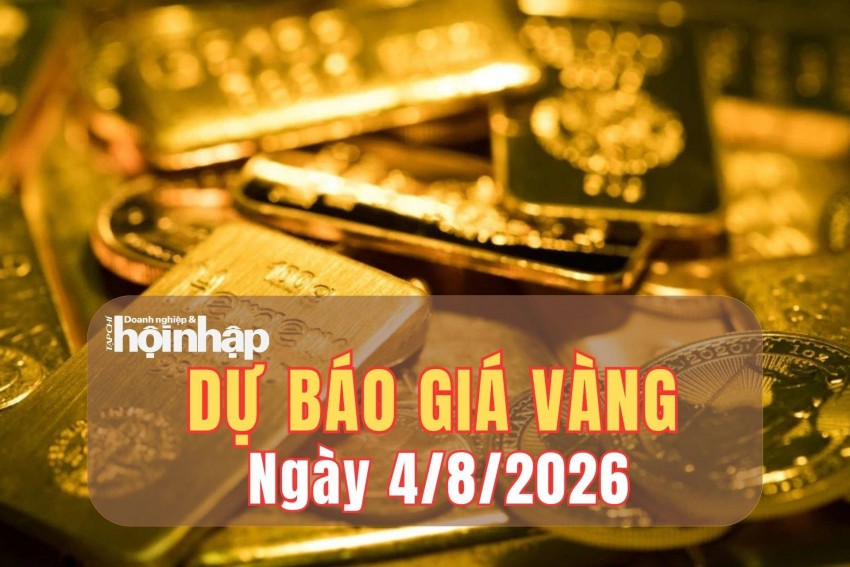 Dự báo giá vàng ngày mai 4/8: Đà tăng được củng cố, giá vàng có thể đi lên