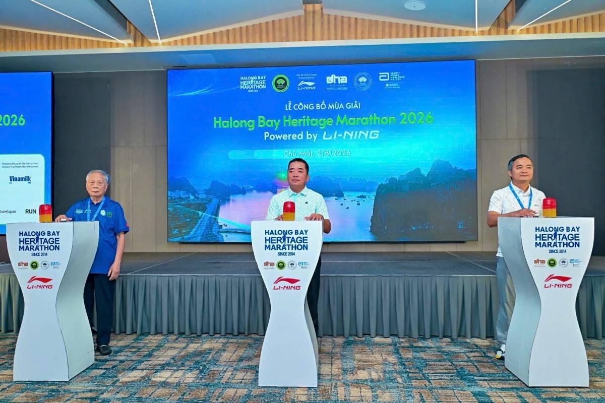 Hạ Long Bay Heritage Marathon 2026: Khi mỗi bước chân runner nâng tầm di sản Việt Nam