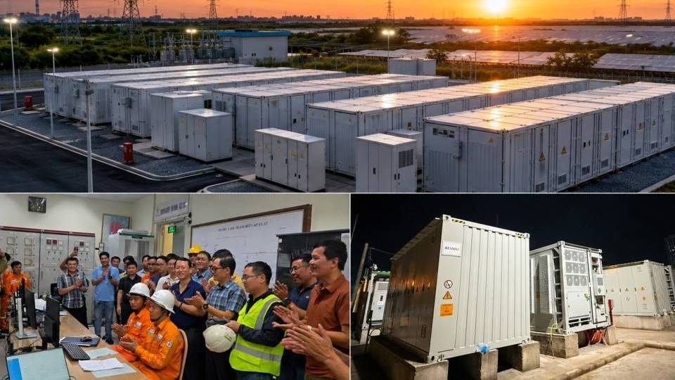 Pin lưu trữ, mảnh ghép còn thiếu của điện xanh