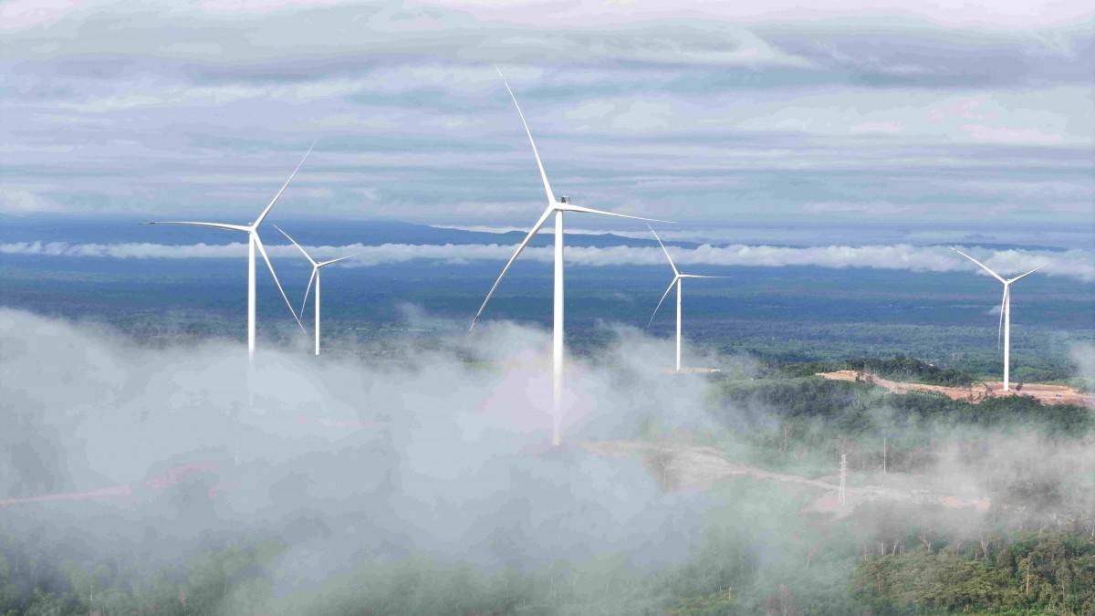 16 tháng xây dựng, 25 năm khai thác và khoảng 35 tỷ kWh điện được tạo ra từ Nhà máy điện gió Savan 1 (Ảnh: T&T Group) 