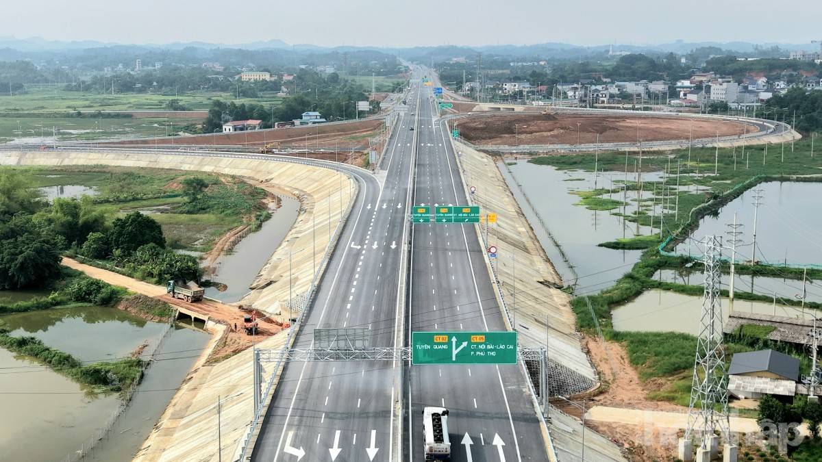 Phú Thọ chuẩn bị đưa vào khai thác tuyến nối hai cao tốc hơn 692 tỷ đồng