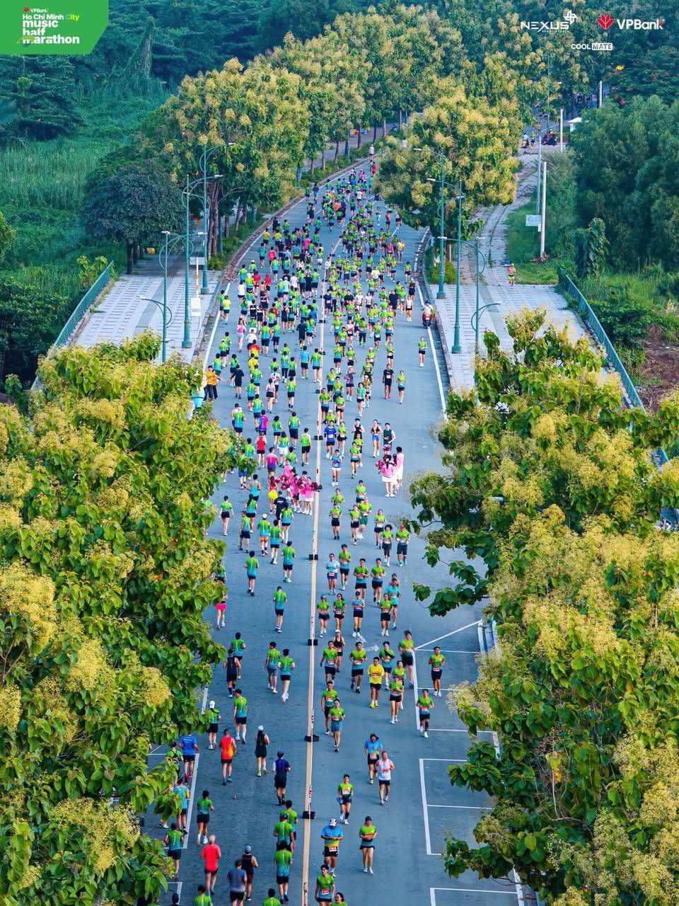 Siêu kỷ lục: Gần 600 vận động viên người nước ngoài tham gia giải chạy VPBank Ho Chi Minh City Music Half Marathon 2026