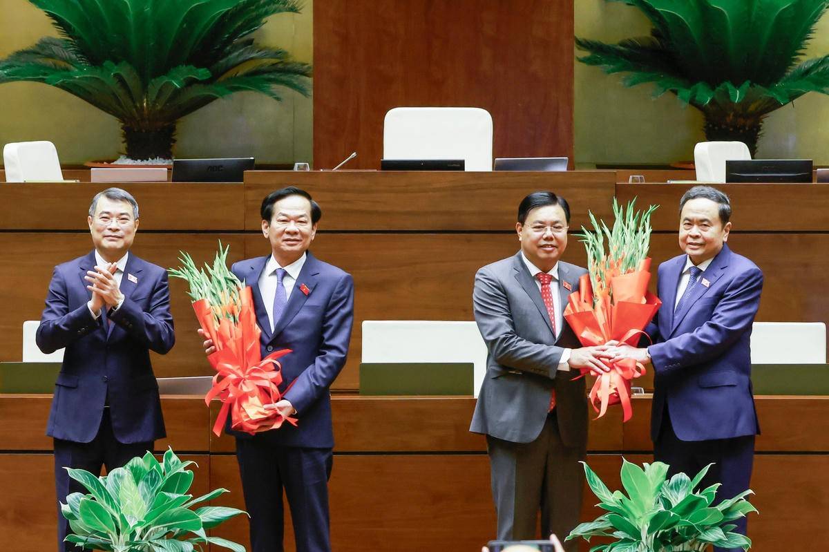Quốc hội phê chuẩn bổ nhiệm ông Nguyễn Tiến Hải giữ chức Bộ trưởng Bộ Nội vụ