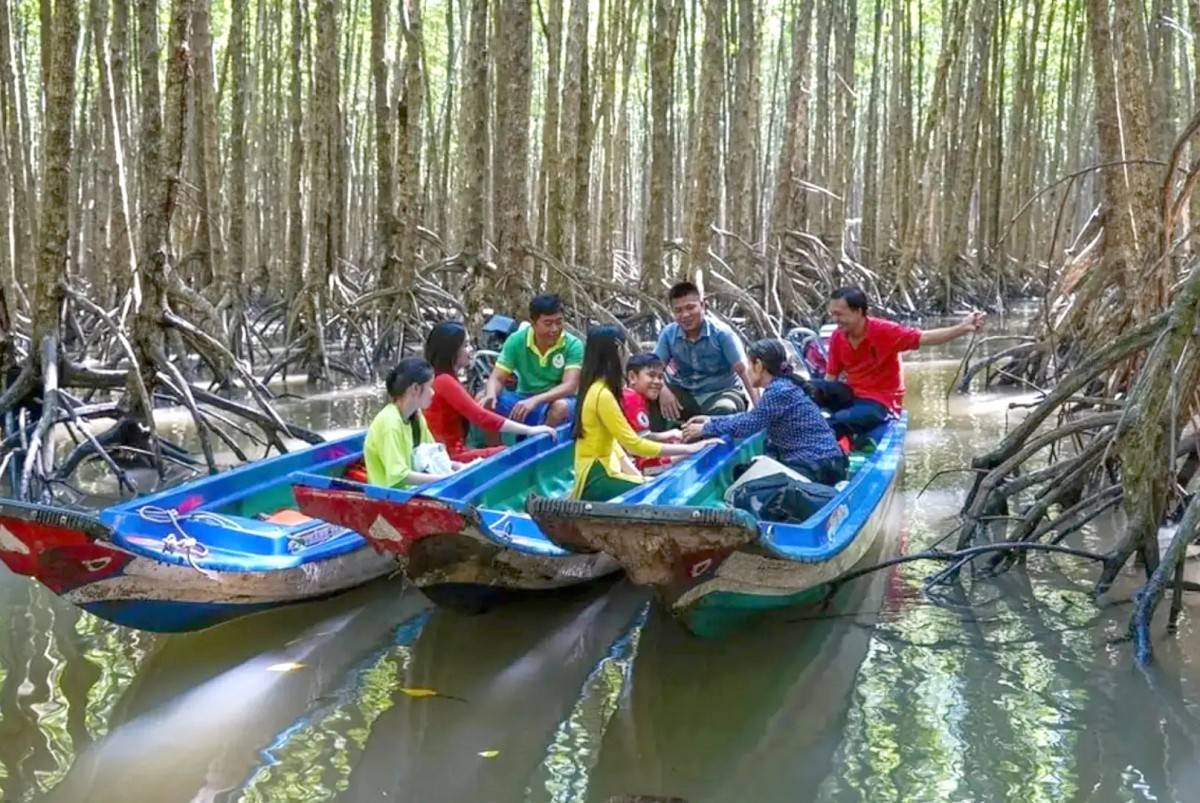 du lịch Cà Mau tại Vườn quốc gia Mũi Cà Mau với hệ sinh thái đặc trưng